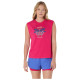 Asics Γυναικεία αμάνικη μπλούζα Game Seasonal Graphic Top